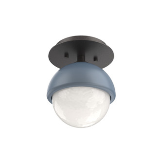 Single Glass Sconce & Flush Mount - Cabochon (1289|SMB0093-01-GP-WL-L3-BU)