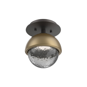 Single Glass Sconce & Flush Mount - Cabochon (1289|SMB0093-01-GP-S-L3-GB)