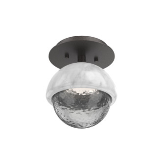 Single Glass Sconce & Flush Mount - Cabochon (1289|SMB0093-01-GP-S-L1-WM)