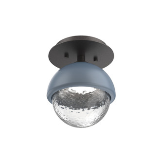 Single Glass Sconce & Flush Mount - Cabochon (1289|SMB0093-01-GP-C-L3-BU)