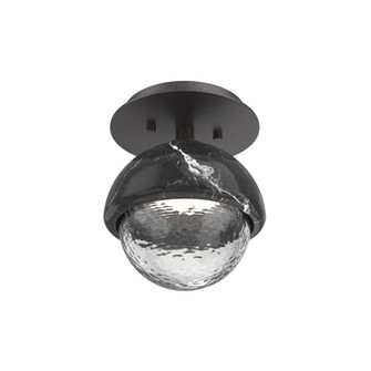 Single Glass Sconce & Flush Mount - Cabochon (1289|SMB0093-01-GP-C-L3-BM)