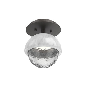Single Glass Sconce & Flush Mount - Cabochon (1289|SMB0093-01-GP-C-L1-WM)