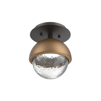 Single Glass Sconce & Flush Mount - Cabochon (1289|SMB0093-01-GP-C-L1-NB)