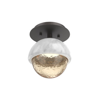 Single Glass Sconce & Flush Mount - Cabochon (1289|SMB0093-01-GP-A-L3-WM)