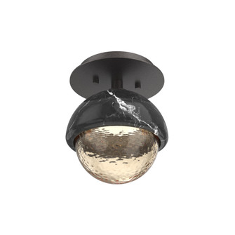 Single Glass Sconce & Flush Mount - Cabochon (1289|SMB0093-01-GP-A-L3-BM)
