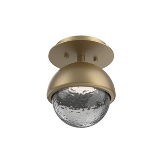 Single Glass Sconce & Flush Mount - Cabochon (1289|SMB0093-01-GB-S-L3-MS)