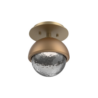 Single Glass Sconce & Flush Mount - Cabochon (1289|SMB0093-01-GB-S-L1-NB)