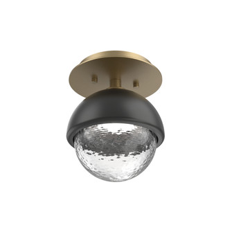Single Glass Sconce & Flush Mount - Cabochon (1289|SMB0093-01-GB-C-L3-MB)