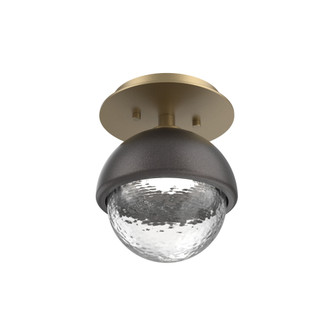 Single Glass Sconce & Flush Mount - Cabochon (1289|SMB0093-01-GB-C-L3-GP)