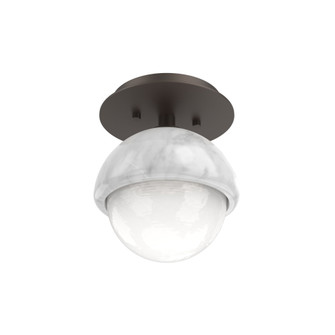 Single Glass Sconce & Flush Mount - Cabochon (1289|SMB0093-01-FB-WL-L3-WM)
