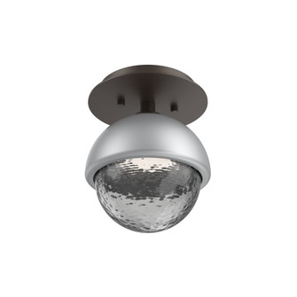 Single Glass Sconce & Flush Mount - Cabochon (1289|SMB0093-01-FB-S-L3-CS)