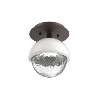 Single Glass Sconce & Flush Mount - Cabochon (1289|SMB0093-01-FB-C-L1-WI)