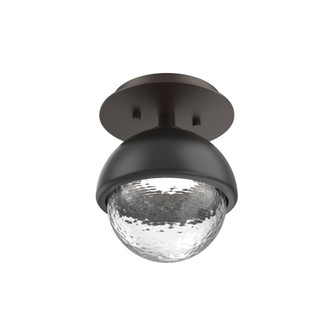 Single Glass Sconce & Flush Mount - Cabochon (1289|SMB0093-01-FB-C-L1-MB)