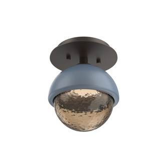 Single Glass Sconce & Flush Mount - Cabochon (1289|SMB0093-01-FB-B-L3-BU)