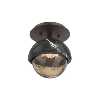 Single Glass Sconce & Flush Mount - Cabochon (1289|SMB0093-01-FB-B-L3-BM)