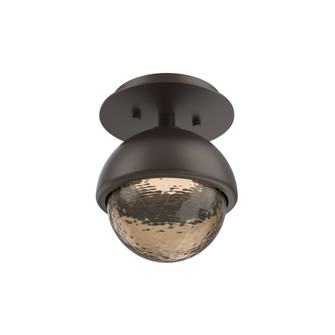 Single Glass Sconce & Flush Mount - Cabochon (1289|SMB0093-01-FB-B-L1-MS)