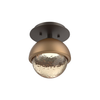 Single Glass Sconce & Flush Mount - Cabochon (1289|SMB0093-01-FB-A-L3-NB)