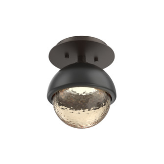 Single Glass Sconce & Flush Mount - Cabochon (1289|SMB0093-01-FB-A-L3-MB)