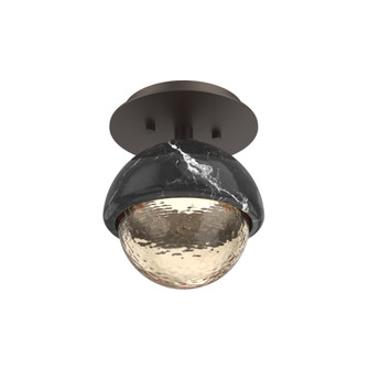 Single Glass Sconce & Flush Mount - Cabochon (1289|SMB0093-01-FB-A-L3-BM)