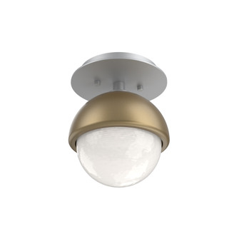 Single Glass Sconce & Flush Mount - Cabochon (1289|SMB0093-01-CS-WL-L3-GB)
