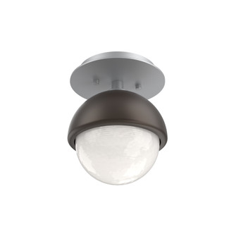 Single Glass Sconce & Flush Mount - Cabochon (1289|SMB0093-01-CS-WL-L3-FB)