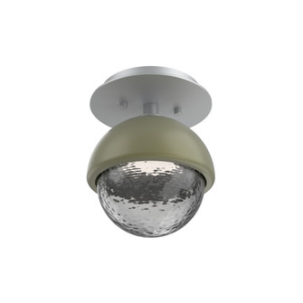 Single Glass Sconce & Flush Mount - Cabochon (1289|SMB0093-01-CS-S-L3-GE)