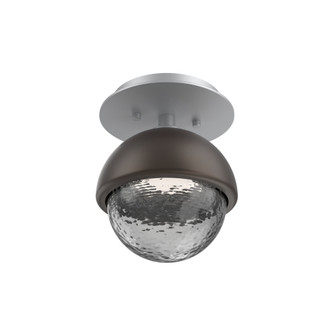 Single Glass Sconce & Flush Mount - Cabochon (1289|SMB0093-01-CS-S-L3-FB)