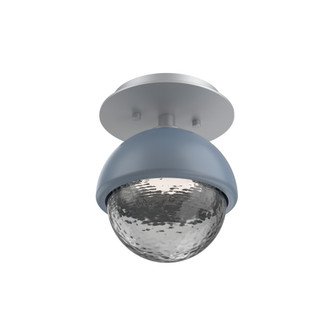 Single Glass Sconce & Flush Mount - Cabochon (1289|SMB0093-01-CS-S-L1-BU)