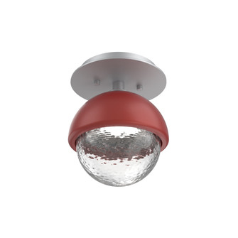 Single Glass Sconce & Flush Mount - Cabochon (1289|SMB0093-01-CS-C-L3-RE)