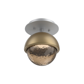 Single Glass Sconce & Flush Mount - Cabochon (1289|SMB0093-01-CS-B-L1-GB)