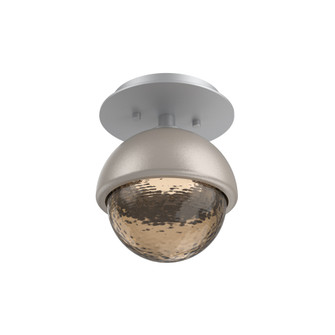 Single Glass Sconce & Flush Mount - Cabochon (1289|SMB0093-01-CS-B-L1-BS)