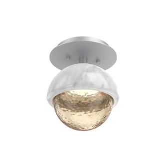 Single Glass Sconce & Flush Mount - Cabochon (1289|SMB0093-01-CS-A-L3-WM)