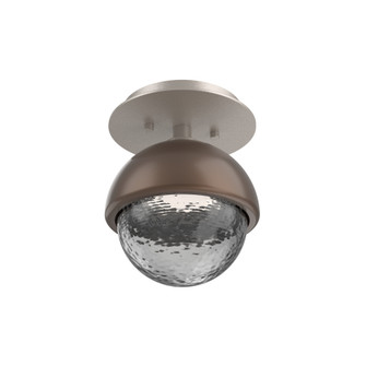 Single Glass Sconce & Flush Mount - Cabochon (1289|SMB0093-01-BS-S-L3-BB)