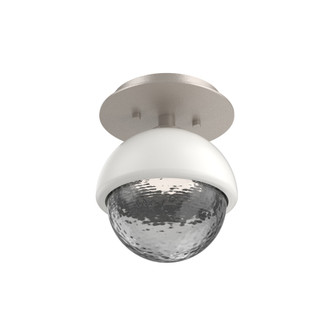 Single Glass Sconce & Flush Mount - Cabochon (1289|SMB0093-01-BS-S-L1-WI)