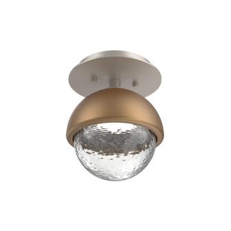 Single Glass Sconce & Flush Mount - Cabochon (1289|SMB0093-01-BS-C-L3-NB)