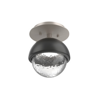 Single Glass Sconce & Flush Mount - Cabochon (1289|SMB0093-01-BS-C-L3-MB)