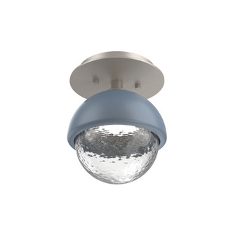Single Glass Sconce & Flush Mount - Cabochon (1289|SMB0093-01-BS-C-L3-BU)