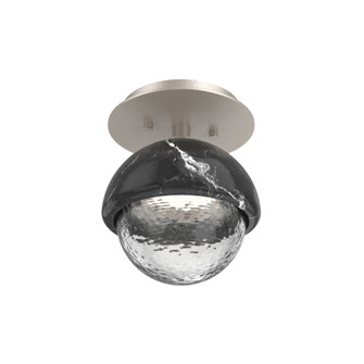 Single Glass Sconce & Flush Mount - Cabochon (1289|SMB0093-01-BS-C-L3-BM)