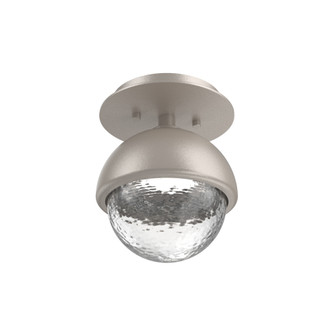 Single Glass Sconce & Flush Mount - Cabochon (1289|SMB0093-01-BS-C-L1-MS)