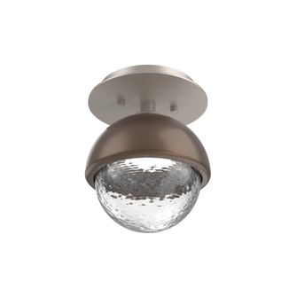 Single Glass Sconce & Flush Mount - Cabochon (1289|SMB0093-01-BS-C-L1-BB)
