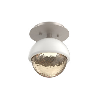 Single Glass Sconce & Flush Mount - Cabochon (1289|SMB0093-01-BS-A-L3-WI)