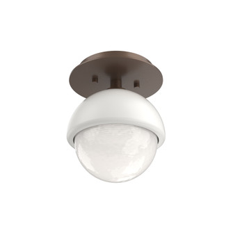 Single Glass Sconce & Flush Mount - Cabochon (1289|SMB0093-01-BB-WL-L3-WI)