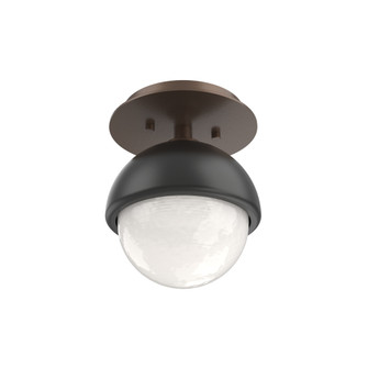 Single Glass Sconce & Flush Mount - Cabochon (1289|SMB0093-01-BB-WL-L3-MB)