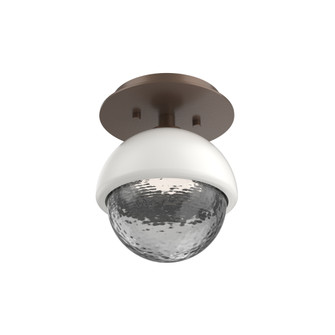 Single Glass Sconce & Flush Mount - Cabochon (1289|SMB0093-01-BB-S-L3-WI)