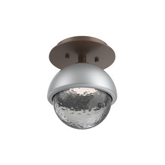 Single Glass Sconce & Flush Mount - Cabochon (1289|SMB0093-01-BB-S-L1-CS)