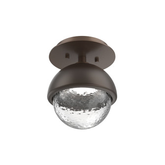 Single Glass Sconce & Flush Mount - Cabochon (1289|SMB0093-01-BB-C-L1-FB)