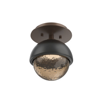 Single Glass Sconce & Flush Mount - Cabochon (1289|SMB0093-01-BB-B-L3-MB)