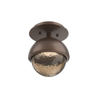 Single Glass Sconce & Flush Mount - Cabochon (1289|SMB0093-01-BB-B-L1-MS)