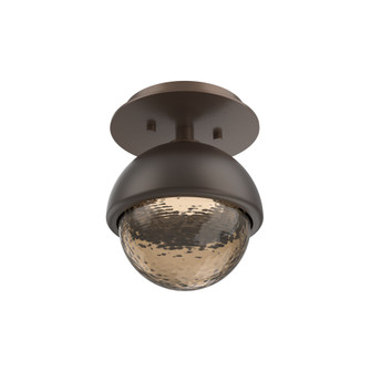 Single Glass Sconce & Flush Mount - Cabochon (1289|SMB0093-01-BB-B-L1-FB)