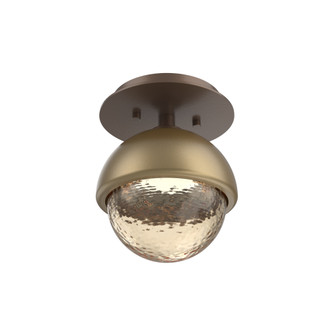Single Glass Sconce & Flush Mount - Cabochon (1289|SMB0093-01-BB-A-L1-GB)